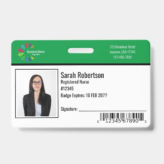 Abzeichen der Sicherheitsidentifizierung - Horizon Ausweis (Vorderseite)