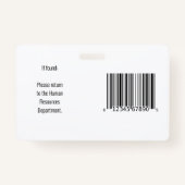 Abzeichen der Sicherheitsidentifizierung - Horizon Ausweis (Rückseite)