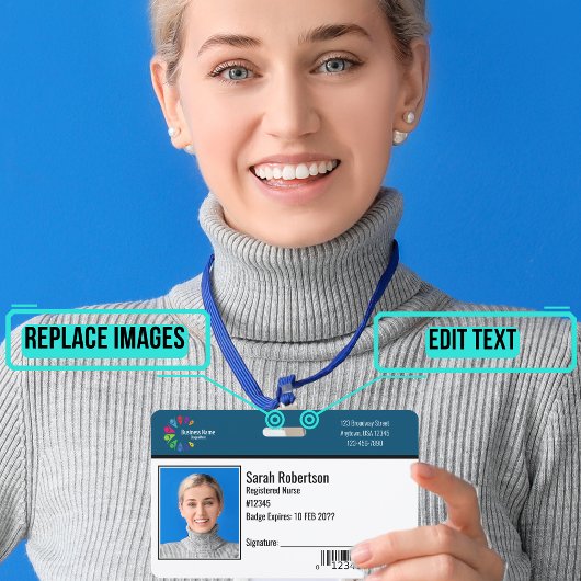 Abzeichen der Sicherheitsidentifizierung - Horizon Ausweis