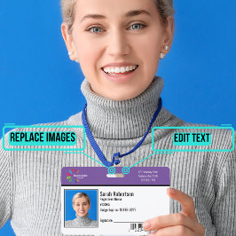 Abzeichen der Sicherheitsidentifizierung - Horizon Ausweis