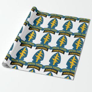 Abzeichen der Special Forces Airborne Tab Geschenkpapier