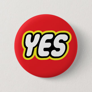 Abzeichen der Spielzeugart JA Button