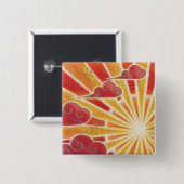 Abzeichen der Sunset-Taste Button (Vorne & Hinten)