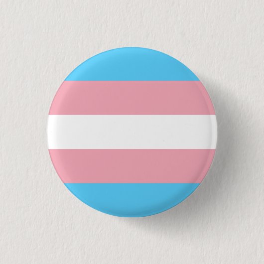 Abzeichen der Transgender-Pride-Flagge Button (Vorderseite)