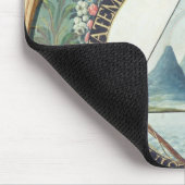 Abzeichen der Vereinigung von Guatemala Mousepad (Ecke)