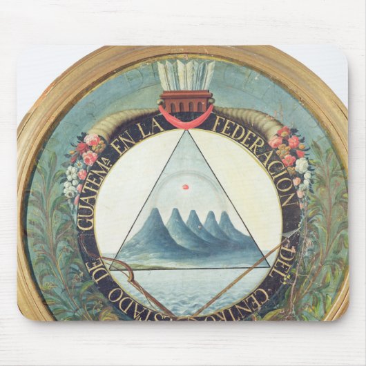 Abzeichen der Vereinigung von Guatemala Mousepad (Vorne)