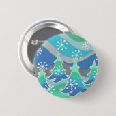 Abzeichen der Winterbaum-Taste Button (Vorne & Hinten)
