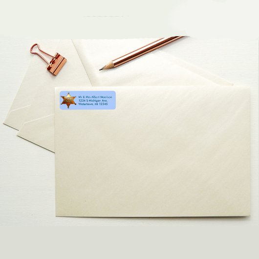 Abzeichen des antiken Sheriffs