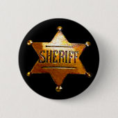 Abzeichen des antiken Sheriffs Button (Vorderseite)