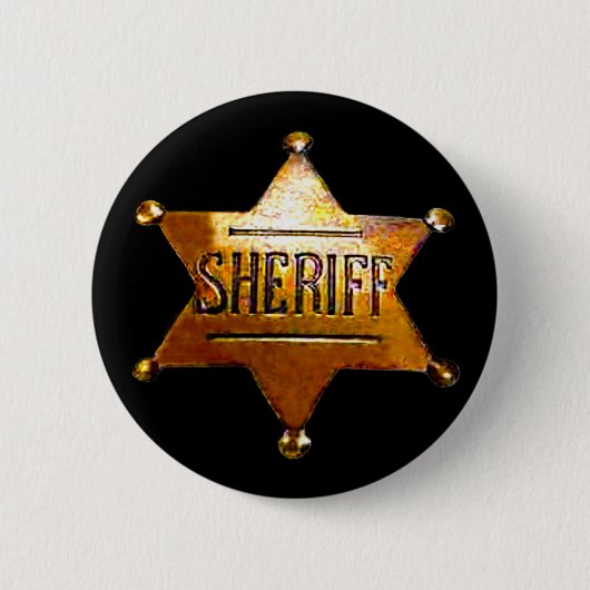 Abzeichen des antiken Sheriffs Button (Vorderseite)