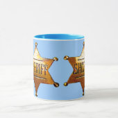 Abzeichen des antiken Sheriffs Tasse (Zentrum)