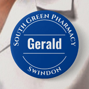 Abzeichen des Apothekers Button