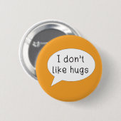 Abzeichen des Autismus Bewusstsein Button Ich mag  (Vorne & Hinten)