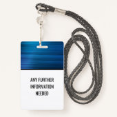 Abzeichen des Generalsekretariats Ausweis (Rückseite mit Schlüsselband)