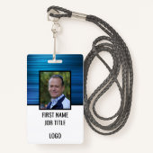 Abzeichen des Generalsekretariats Ausweis (Vorderseite mit Schlüsselband)