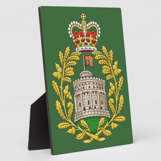 Abzeichen des Hauses Windsor Fotoplatte (Seite)