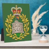 Abzeichen des Hauses Windsor Fotoplatte (Seite)