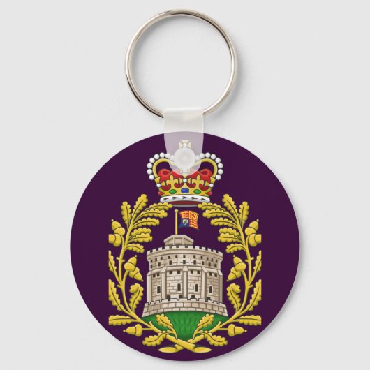 Abzeichen des Hauses Windsor Schlüsselanhänger (Vorderseite)