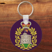 Abzeichen des Hauses Windsor Schlüsselanhänger (Vorderseite)