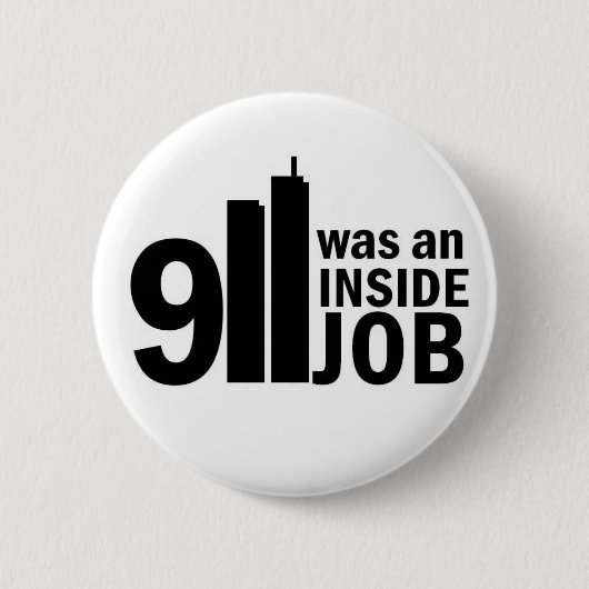 Abzeichen des inneren Jobs 911 Button (Vorderseite)