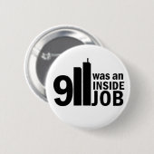 Abzeichen des inneren Jobs 911 Button (Vorne & Hinten)