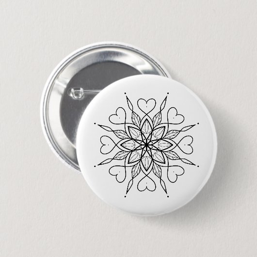 Abzeichen des Mandala-IV Button (Vorne & Hinten)