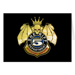 Abzeichen des Sheriff-Bereichs-5