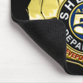 Abzeichen des Sheriff-Bereichs-5 Mousepad (Ecke)