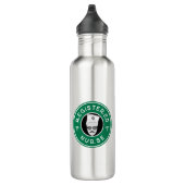 Abzeichen-Design für registrierte Krankenwagen Edelstahlflasche (Rechts)