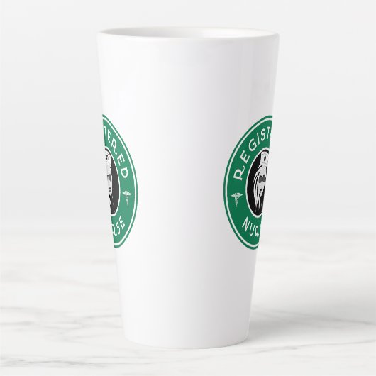 Abzeichen-Design für registrierte Krankenwagen Milchtasse (Vorderseite)