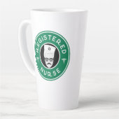 Abzeichen-Design für registrierte Krankenwagen Milchtasse (Linke Ecke)