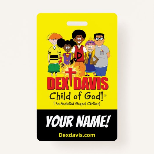 Abzeichen "Dex n' Them" (doppelseitig) Ausweis (Vorderseite)