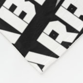 Abzeichen... Diabetes Fleece Blanket (Ecke)