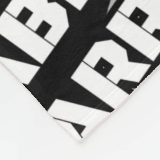 Abzeichen... Diabetes Fleece Blanket (Ecke)