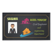 Abzeichen d'identification namenschild (Vorderseite)