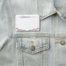 Abzeichen Donname Namensschild