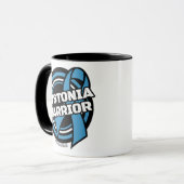 Abzeichen...Dystonie Tasse (Vorderseite Links)