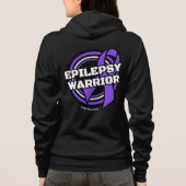 Abzeichen... Epilepsie Hoodie (Rückseite)