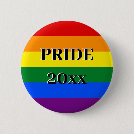 Abzeichen - Flag Pride 20xx Button (Vorderseite)