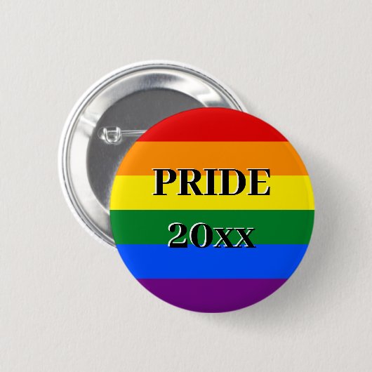 Abzeichen - Flag Pride 20xx Button (Vorne & Hinten)