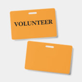 Abzeichen - Freiwilliger Ausweis (Vorder- & Rückseite)