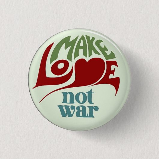 Abzeichen Frieden vietnam Krieg Militärarmee 60er Button (Vorderseite)