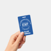 Abzeichen für Bedienstete Ausweis (Handheld)