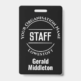 Abzeichen für Bedienstete Ausweis