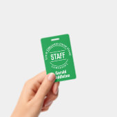 Abzeichen für Bedienstete Ausweis (Handheld)