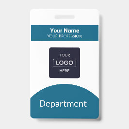 Abzeichen für benutzerdefinierte Barcode-Firmenlog Ausweis