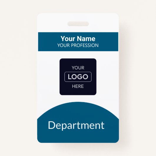 Abzeichen für benutzerdefinierte Barcode-Firmenlog Ausweis (Vorderseite)