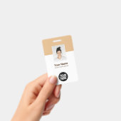 Abzeichen für benutzerdefinierte Firmenkundennamen Ausweis (Handheld)