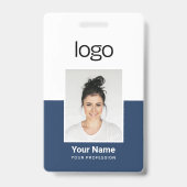 Abzeichen für benutzerdefinierte Foto-Tag- Ausweis (Vorderseite)