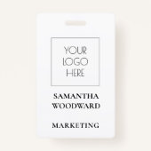 Abzeichen für benutzerdefinierte Logos Ausweis (Vorderseite)